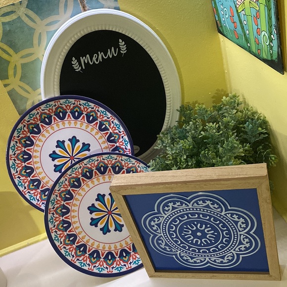 4pc BOHO Kitchen Decor Set - Picture 2 of 13